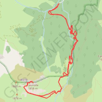 Le Lauriolle GPS track, route, trail