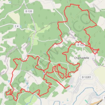 2022 - Cham 45km GPS track, route, trail