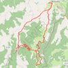 Rando à Montsalvy GPS track, route, trail