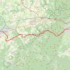 Voie 2DB-T60 - Sarrebourg - Lutzlebourg - Saverne GPS track, route, trail