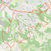 Pousse cailloux 36km 2021 GPS track, route, trail