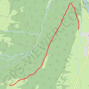 Les chalets de la Fullie GPS track, route, trail