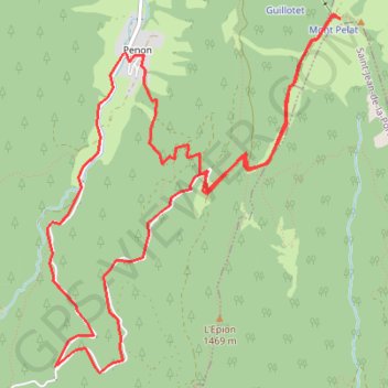 MONT MORBIER GPS track, route, trail