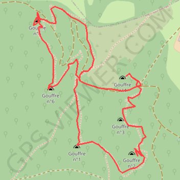 D'Esquiüle au sommet du Cambilhou GPS track, route, trail