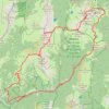 Tour des sommets Bauju - J1 GPS track, route, trail
