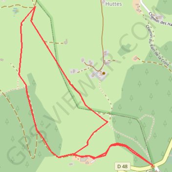 Raquettes Wettstein GPS track, route, trail