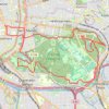 Bois de Vincennes GPS track, route, trail