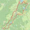 Les lacs vosgiens GPS track, route, trail
