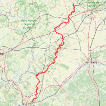 GR 655 _ Compostelle via Turonensis GPS track, route, trail