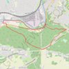 Bois de la Vecquée (Balise losange vert) GPS track, route, trail