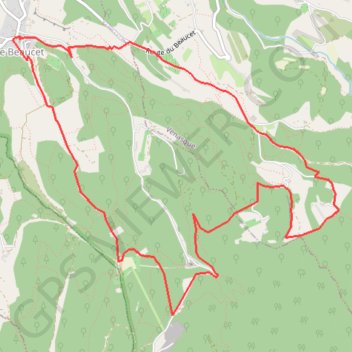 Le Beaucet-Venasque GPS track, route, trail