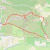 Aureille - les opies (circuit court) GPS track, route, trail
