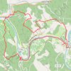 De Luzech à Castelfranc GPS track, route, trail