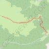 La Freyte-Sommet de Mentiès GPS track, route, trail