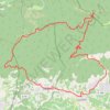 Luberon boucle depart Cucuron GPS track, route, trail