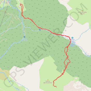 Mouchillon Nord (Belledonne) GPS track, route, trail