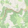 Gorges du Tarn (la Malène-les Vignes) GPS track, route, trail