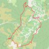 Montagne de Berg GPS track, route, trail