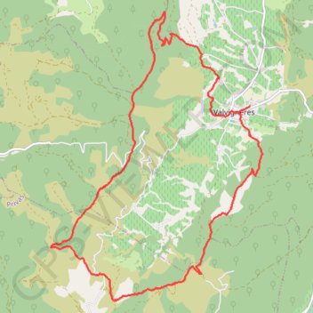 Montagne de Berg GPS track, route, trail
