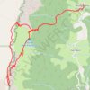 La Peyrouse par les pas de Serre Brion et Etoupe (Vercors) GPS track, route, trail
