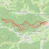 Montée de la Honel GPS track, route, trail