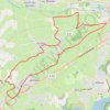 La Véloroute Riorges / Villemontais et la Voie Verte route d'Ouches - Riorges GPS track, route, trail