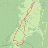 Balade au semnoz GPS track, route, trail