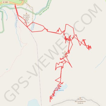 Combeynot Clochettes GPS track, route, trail