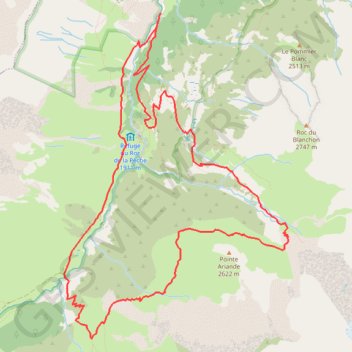 Col du Génépy GPS track, route, trail