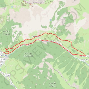 Le Critillant GPS track, route, trail