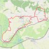 Rivière, marais et crêtes - La Chapelle-de-Brain GPS track, route, trail