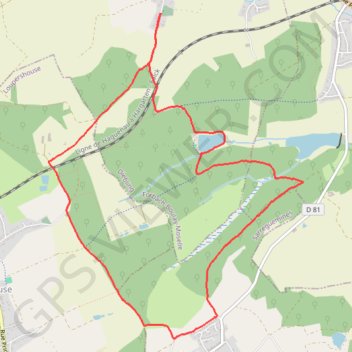Guebenhouse GPS track, route, trail