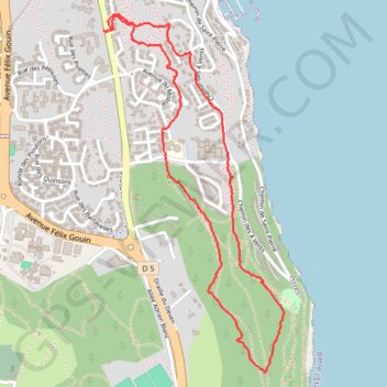 Balade Istres GPS track, route, trail