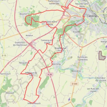 Reco Rando des Bétises - Blécourt GPS track, route, trail