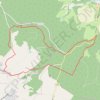 Marche nordique bourbonne long GPS track, route, trail