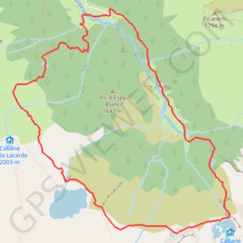 Randonnée Alet - La Hilette GPS track, route, trail