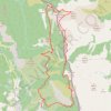 Randonnée 3 : Grammondo ou Gramondo en boucle (Aller par le Col du Berceau et le Pas de la Corne ; Retour par Colla Bassa) depuis Castellar [ https://www.toujoursplushaut06.fr/Description/Grammondo-Gramondo-Grand-Mont ] GPS track, route, trail