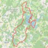 St Pardoux 35 kms GPS track, route, trail