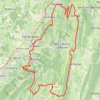 Gevingey - Geruge - Àrthenas - Augisey - Rotalier GPS track, route, trail