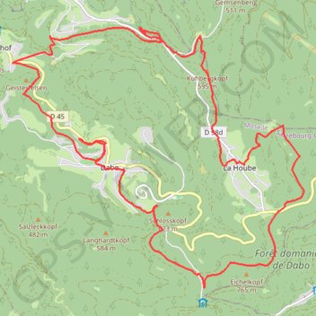 26 km GPS track, route, trail