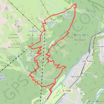La Flégère GPS track, route, trail