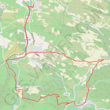 Le Leuc GPS track, route, trail