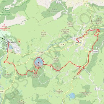 À la Conquête de Super-Besse 2017 - Grand Trail 25 km GPS track, route, trail