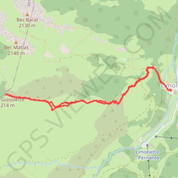 Cima Giosolette GPS track, route, trail