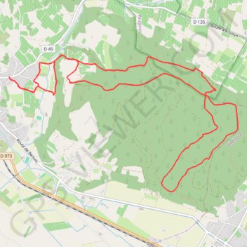 Cadenet - La Barbasse GPS track, route, trail
