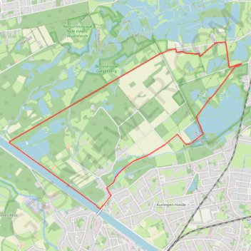 De Wijers: Platwijers - Wijvenheide - instapplaats St. Jan (blauw) GPS track, route, trail