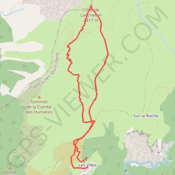 Lancheton GPS track, route, trail