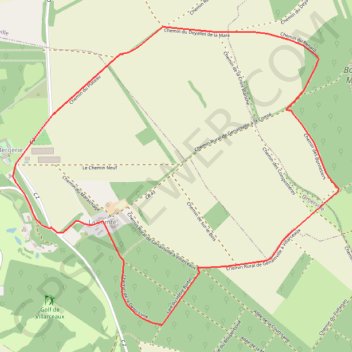 La Bergerie GPS track, route, trail
