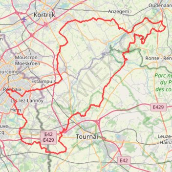 GM FLANDERS GRAVEL 120 23 GPS track, route, trail