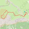 Le Chazelet - Plateau d'emparis GPS track, route, trail